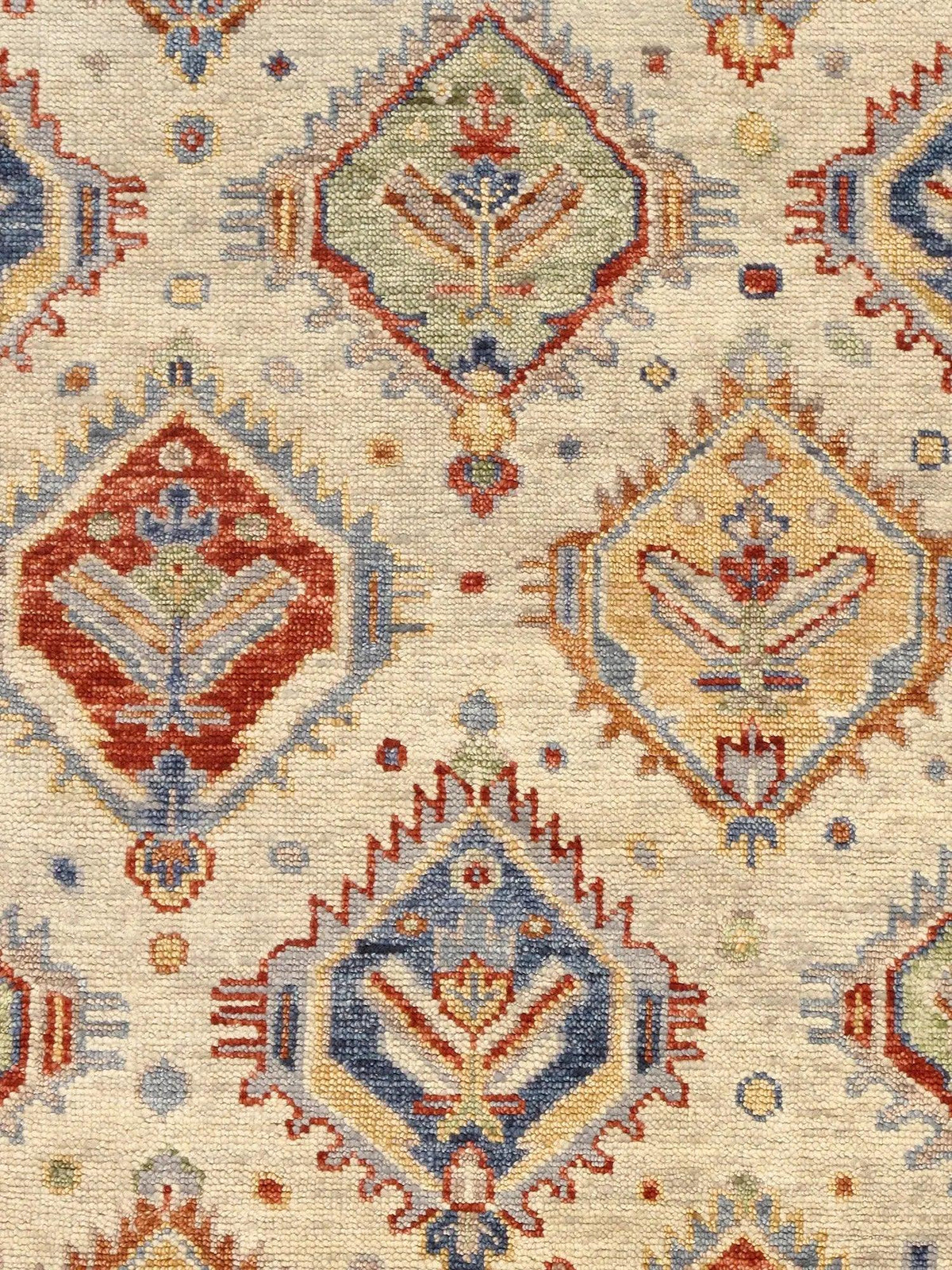 Canvello Nomad Collection Hand - Knotted Wool Area Rug - 8' X 10' - Canvello