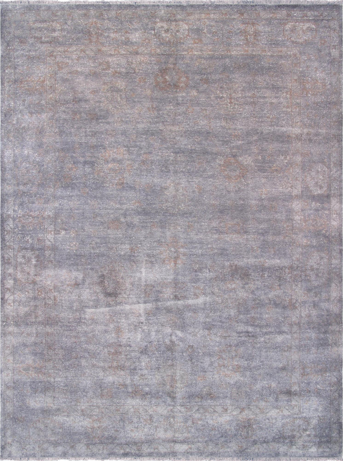 Canvello Overdyed Hand - Knotted Lamb's Wool Area Rug - 9'11" X 13'8" - Canvello