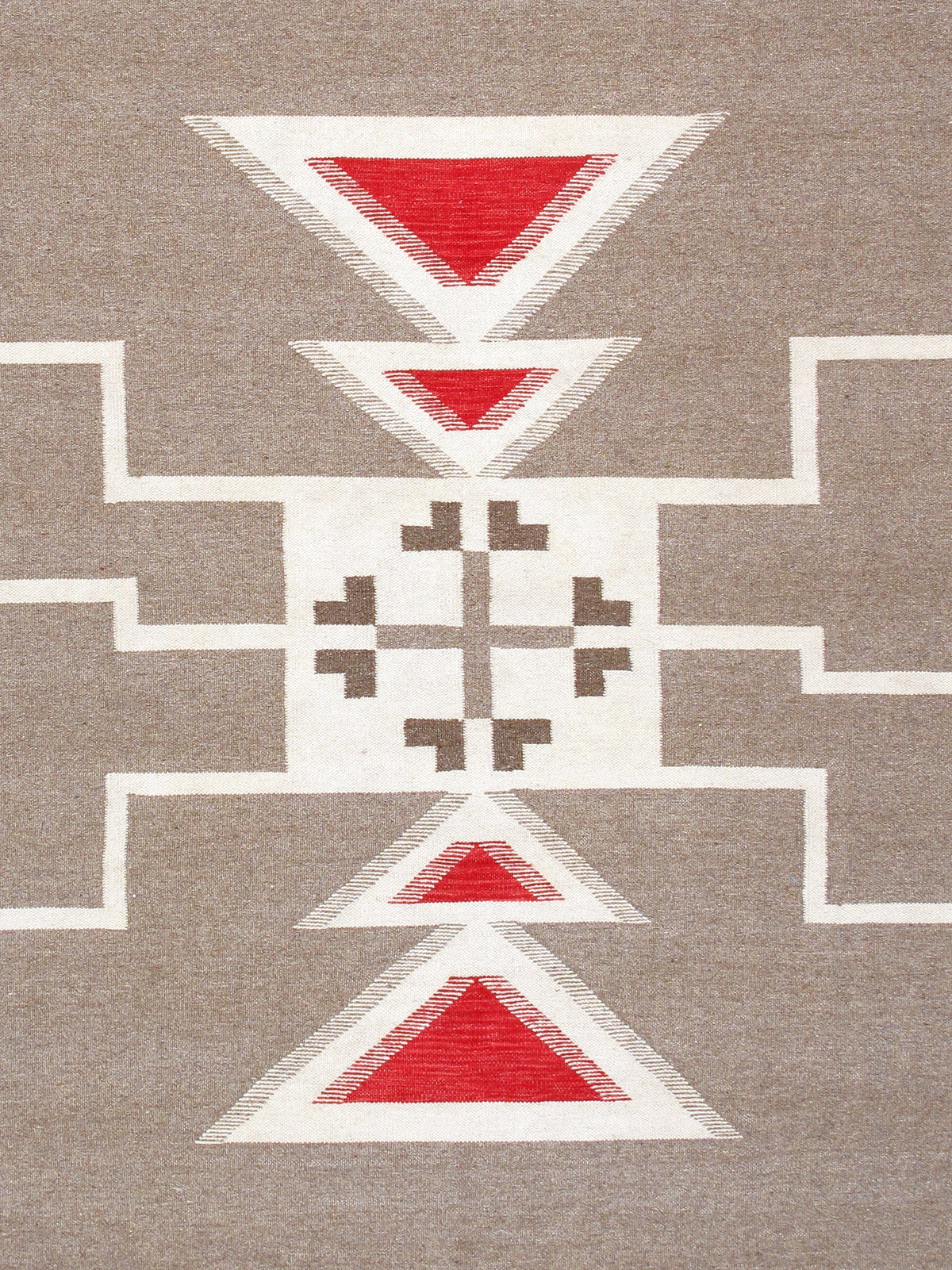 Canvello Reversible Wool Mocha Area Rug - 10'2'' X 13'5'' - Canvello