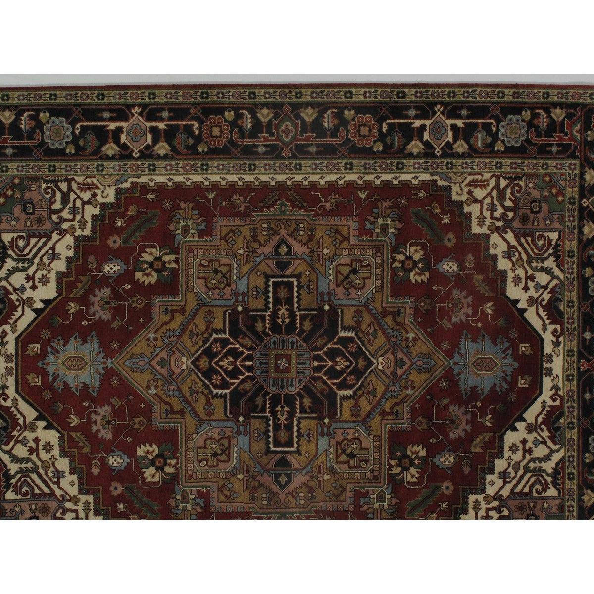 Canvello Serapi Design Hand - Knotted Rug - 8'9" X 11'10" - Canvello