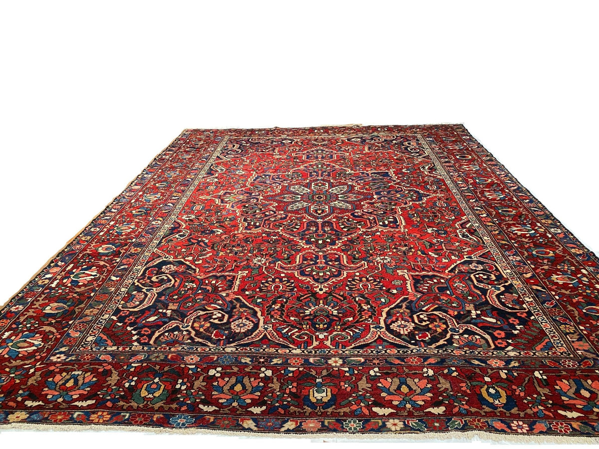 Canvello Silkroad Bakhtiari Wool Hand Knotted Rugs - 11' X 14'1'' - Canvello