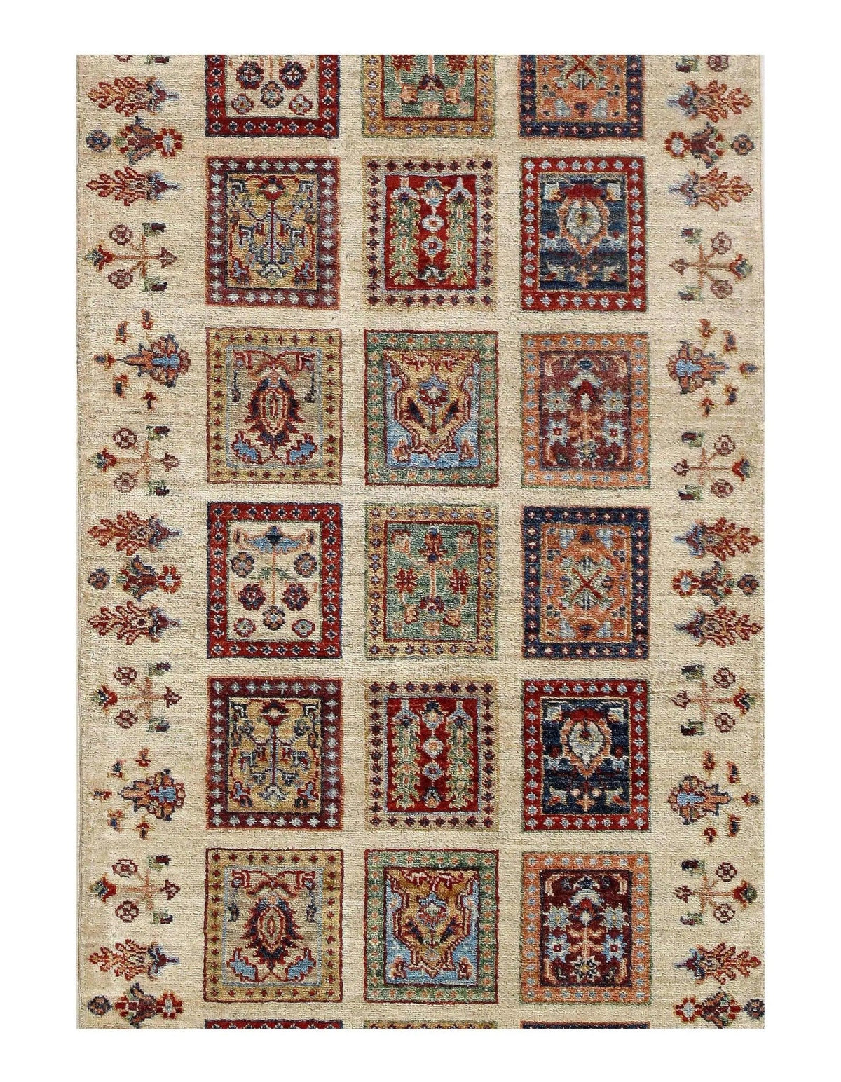 Canvello Silkroad Tabriz Farahan Design Hand - Knotted Runner - 2'10" X 9'6" - Canvello