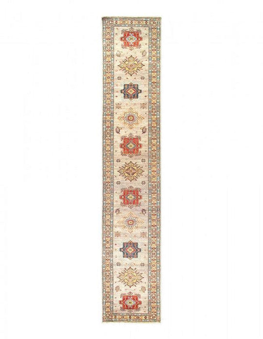 Canvello Super Kazak Lamb's Wool Runner - 2'8" X 13'8" - Canvello