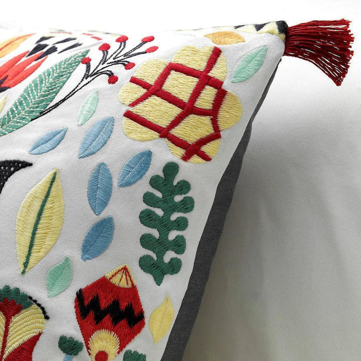 Canvello Swedish Embroidered Throw Pillows - 16x26 - Canvello