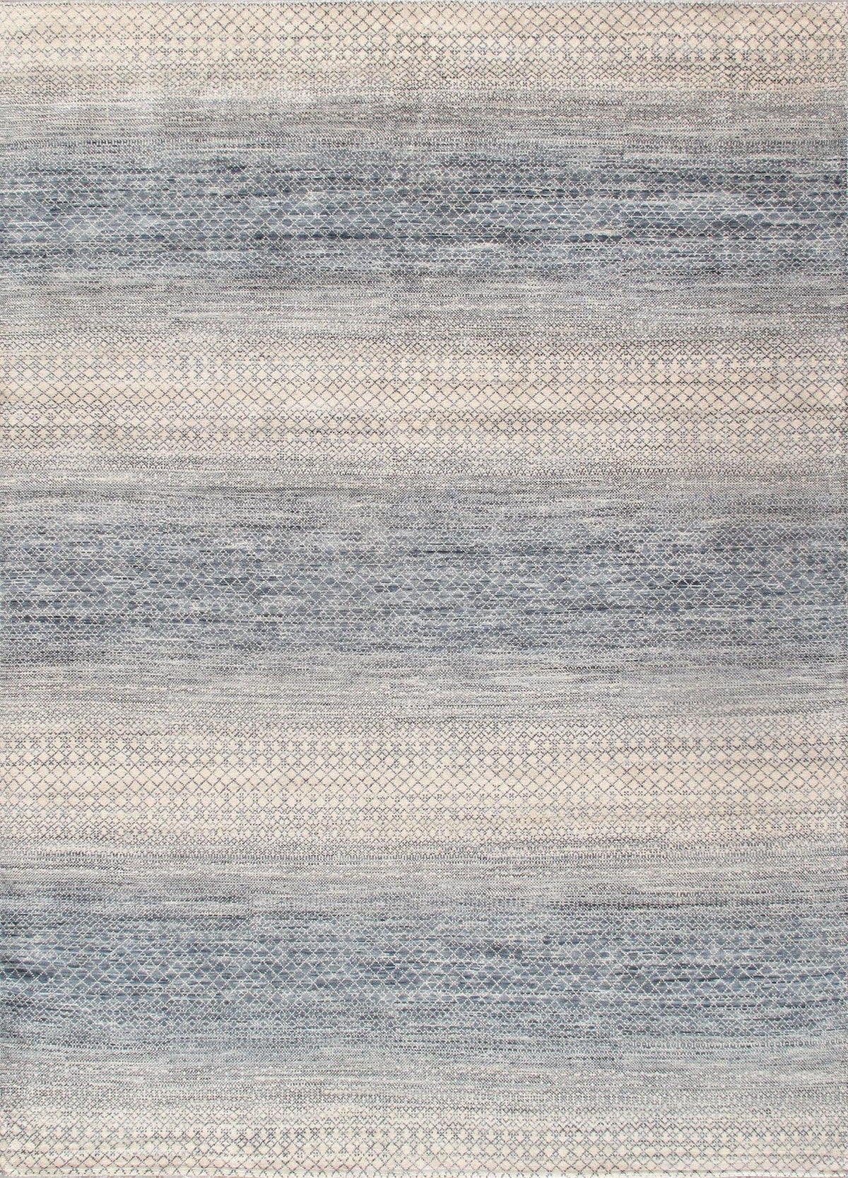 Canvello Transitional Hand - Knotted Wool Area Rug - 10'4" X 14'5" - Canvello