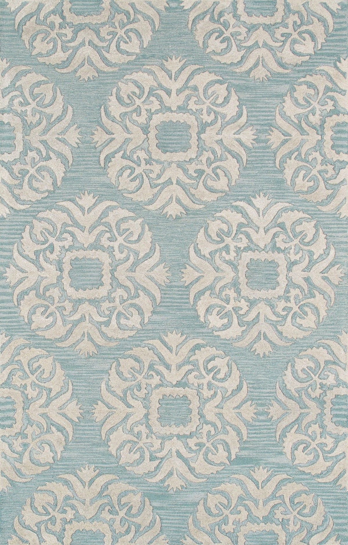 Canvello Transitional Hand - Tufted Silk & Wool Area Rug - 5' X 8' - Canvello