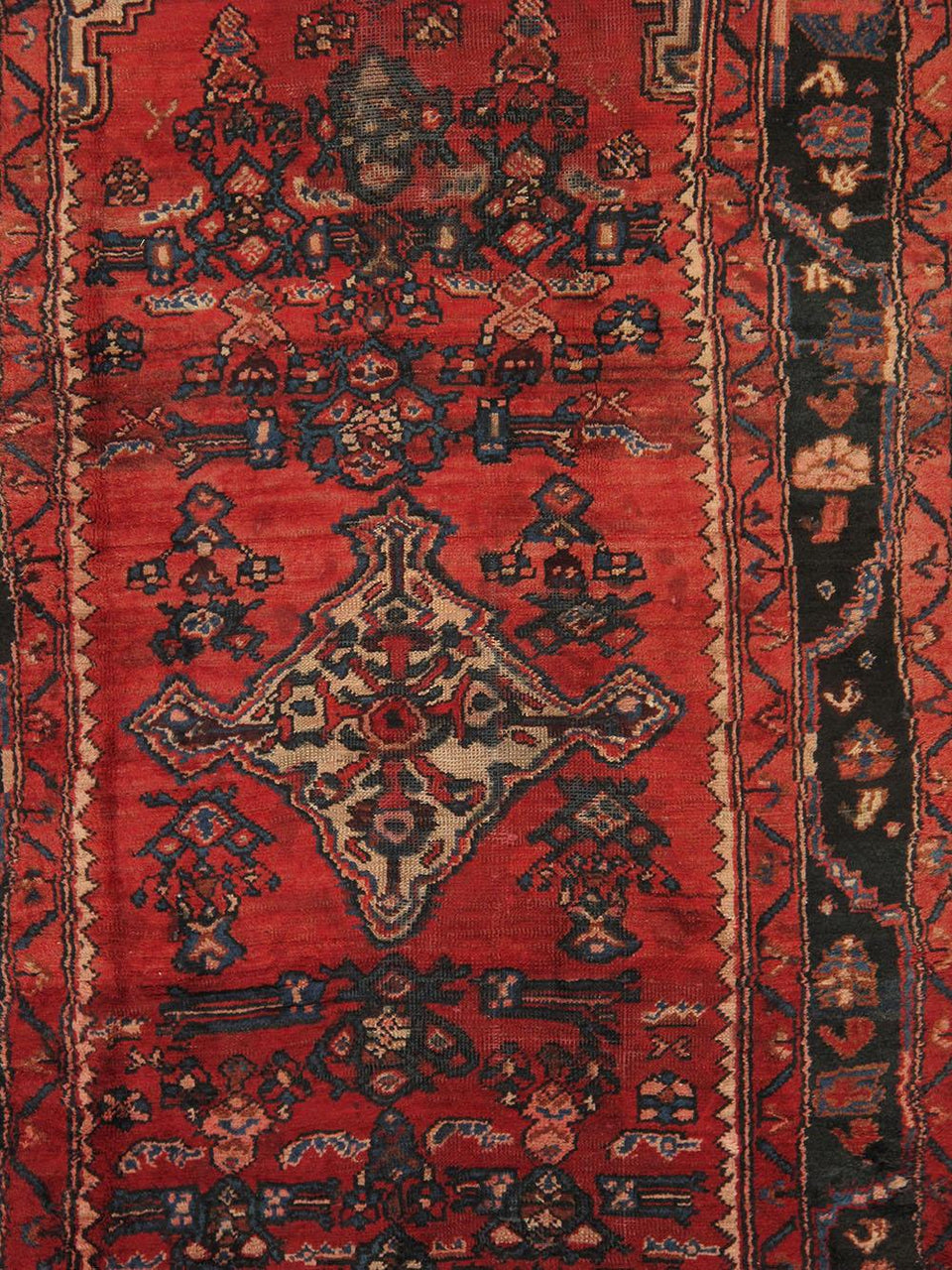 Canvello Vintage Lilian Hand - Knotted Lamb's Wool Area Rug - 3'11" X 6'9" - Canvello