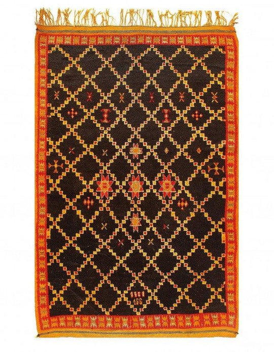 Canvello Vintage Moroccon Rug 4'5'' X 7' - Canvello