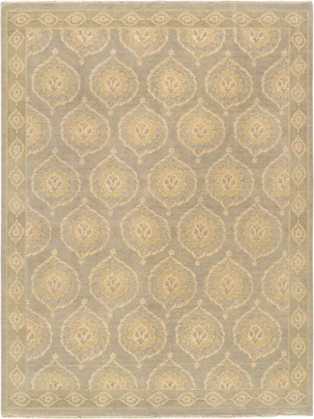 Canvellon Hand - Knotted Lamb's Wool Area Rug - 8'1" X 9'11" - Canvello