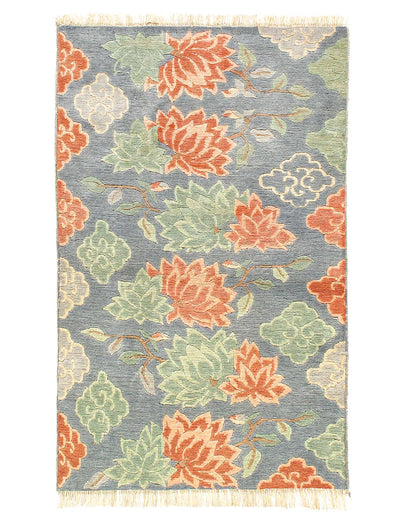 Fine Hand knotted Modern Rug 2'4'' X 3'7''