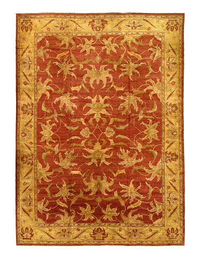 Brown Color Fine Hand knotted Farahan rug 14' X 19'6''