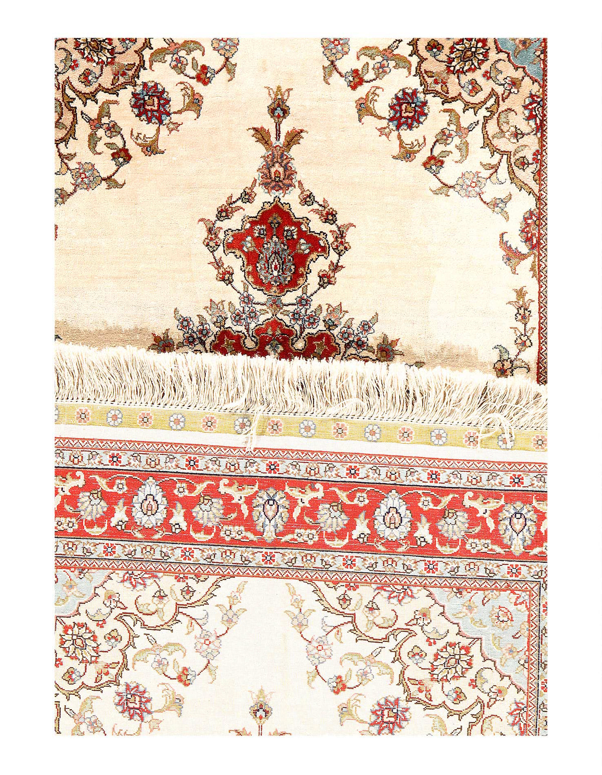 Ivory Sino Pure silk 2'7"x4'