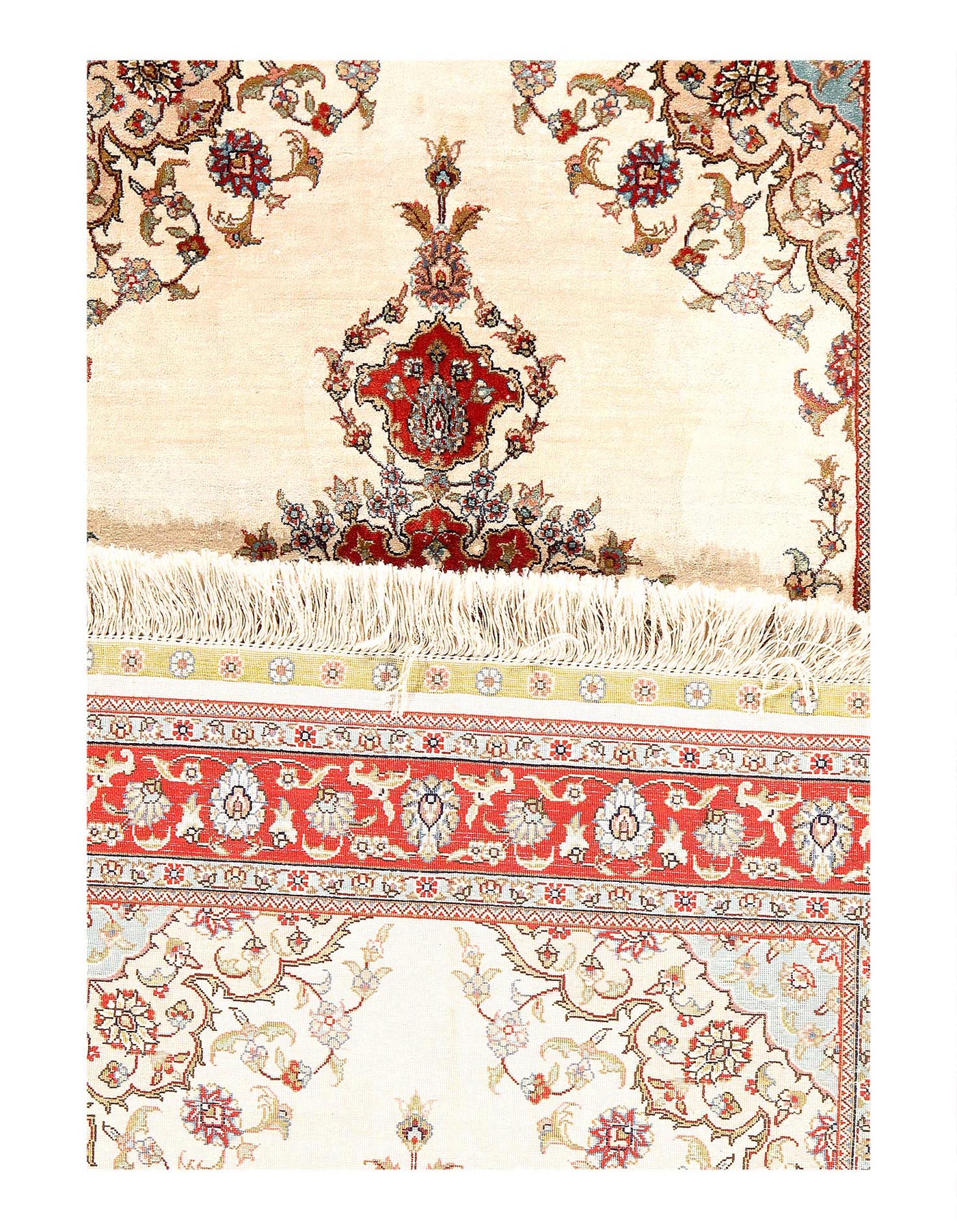 Ivory Sino Pure silk 2'7"x4'