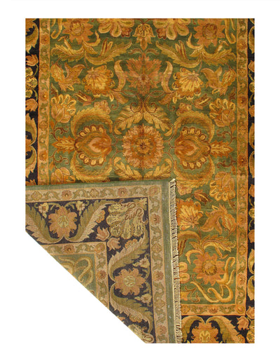 Fine Hand Knotted Indian Agra rug 10'2'' X 14'5''