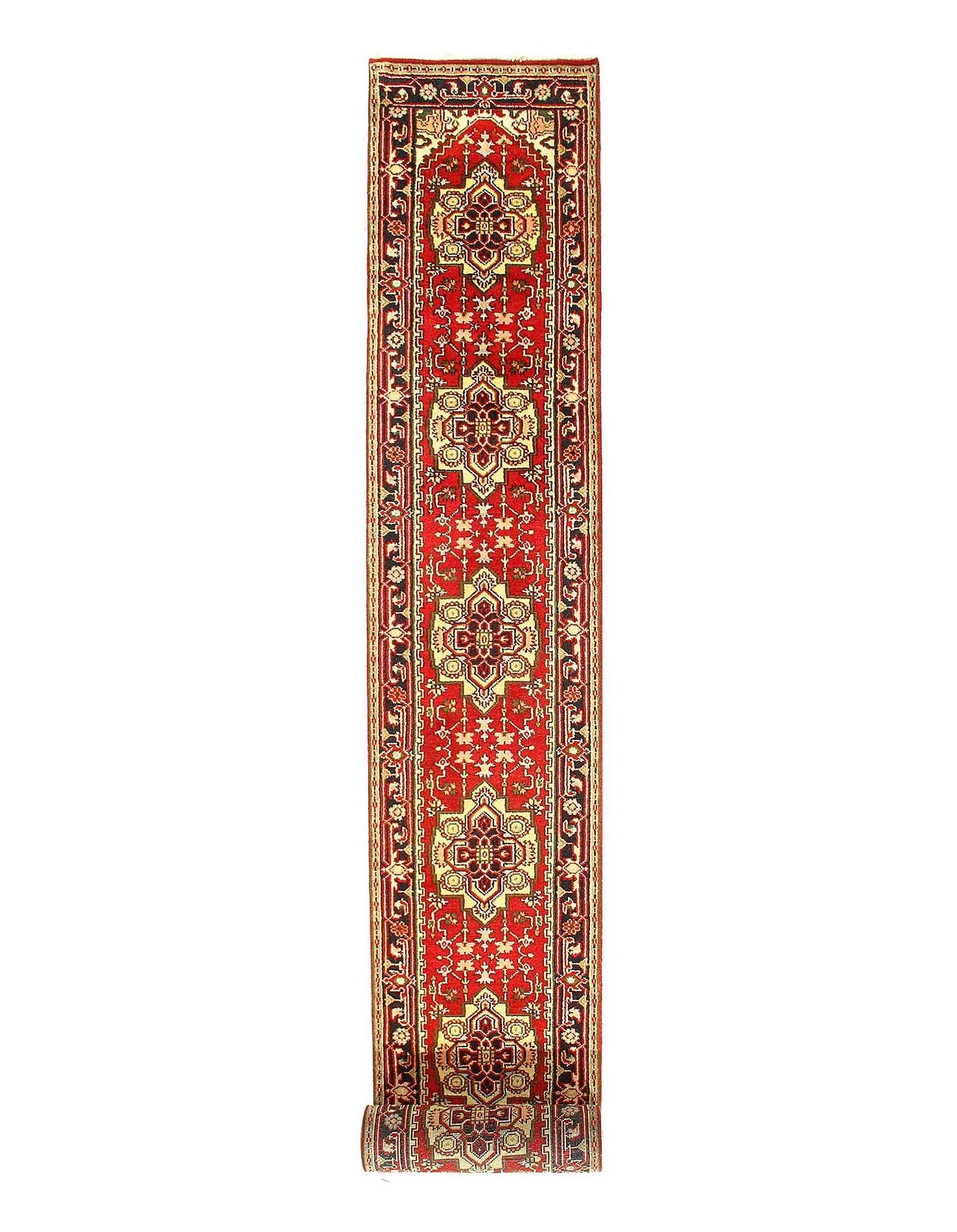"2'6"x24'3" Handmade Vegetable-Dyed Artisan Runner Rug – Luxury Bohemian & Transitional Décor"