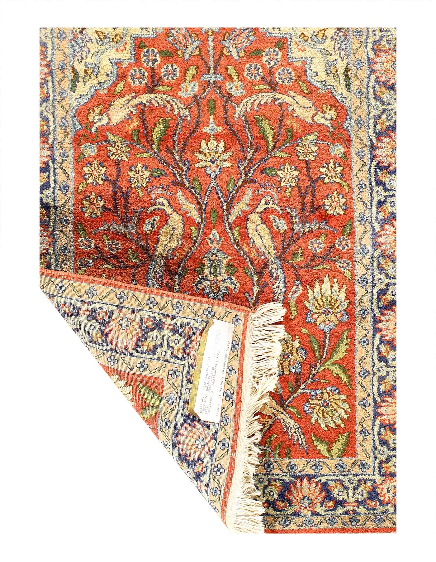 Handmade Vegetable-Dyed Wool Rug – Luxury Bohemian & Minimalist Décor - 2'1"x3'2"