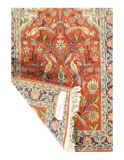 Handmade Vegetable-Dyed Wool Rug – Luxury Bohemian & Minimalist Décor - 2'1"x3'2"