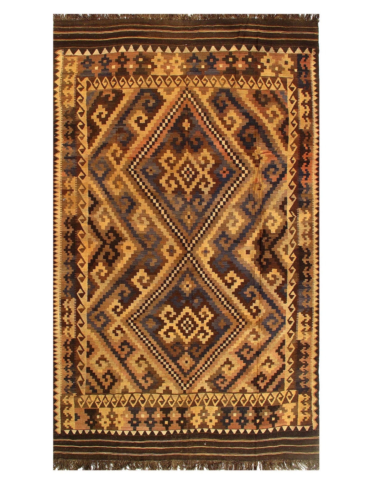 "Handmade Organic Wool Rug – Vegetable-Dyed Luxury – 8' x 12'6""