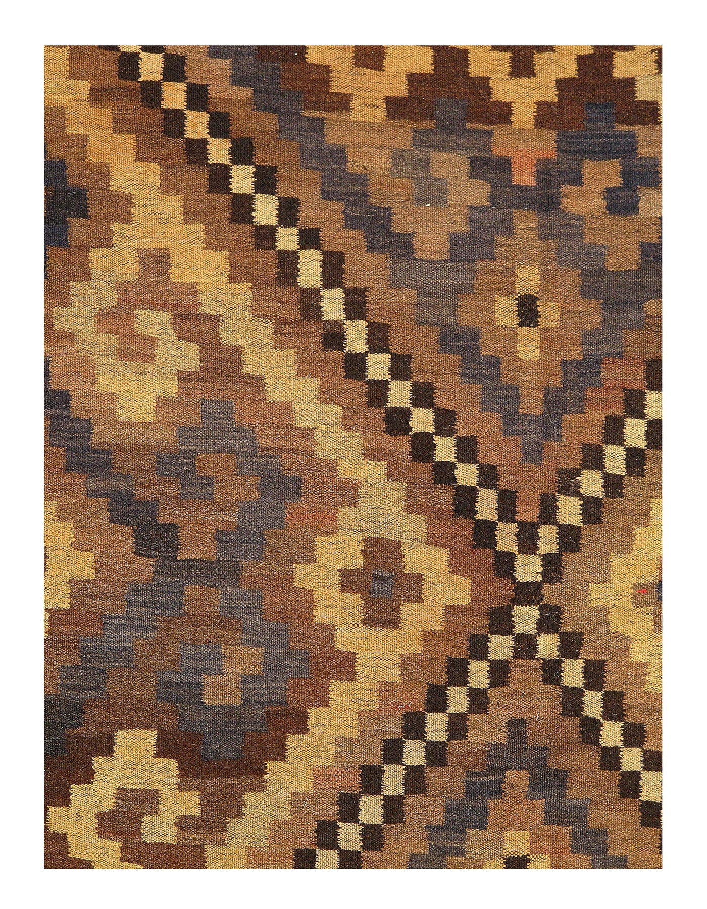 "Handmade Organic Wool Rug – Vegetable-Dyed Luxury – 8' x 12'6""