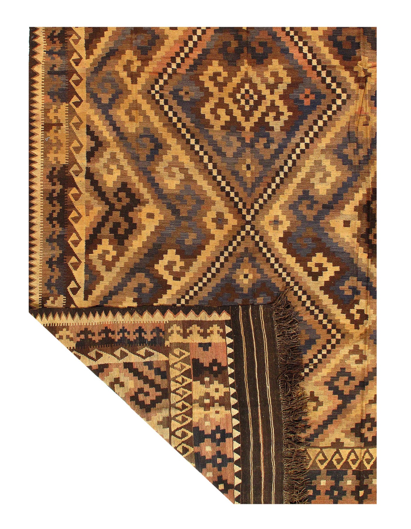 "Handmade Organic Wool Rug – Vegetable-Dyed Luxury – 8' x 12'6""