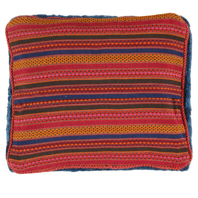 Fine Hand knotted Gabbeh pillow 16"X 16"
