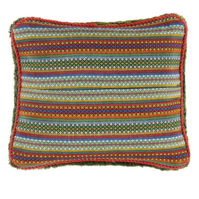 Fine Hand knotted Gabbeh pillow 16"X 16"