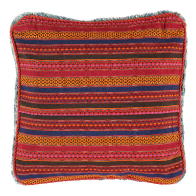 Fine Hand knotted Gabbeh pillow 16"X 16"