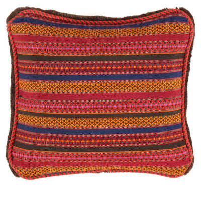 Fine Hand knotted Gabbeh pillow 15"X 15"
