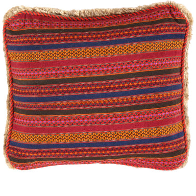 Fine Hand knotted Gabbeh pillow 15"X 16"