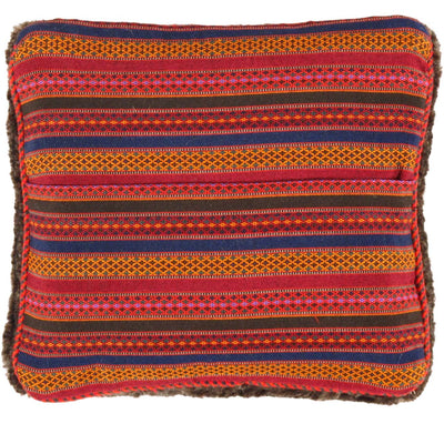Fine Hand knotted Gabbeh pillow 15"X 16"