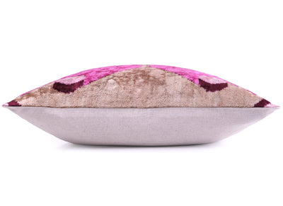 Canvello 手工奢華粉色抱枕 - 16x24