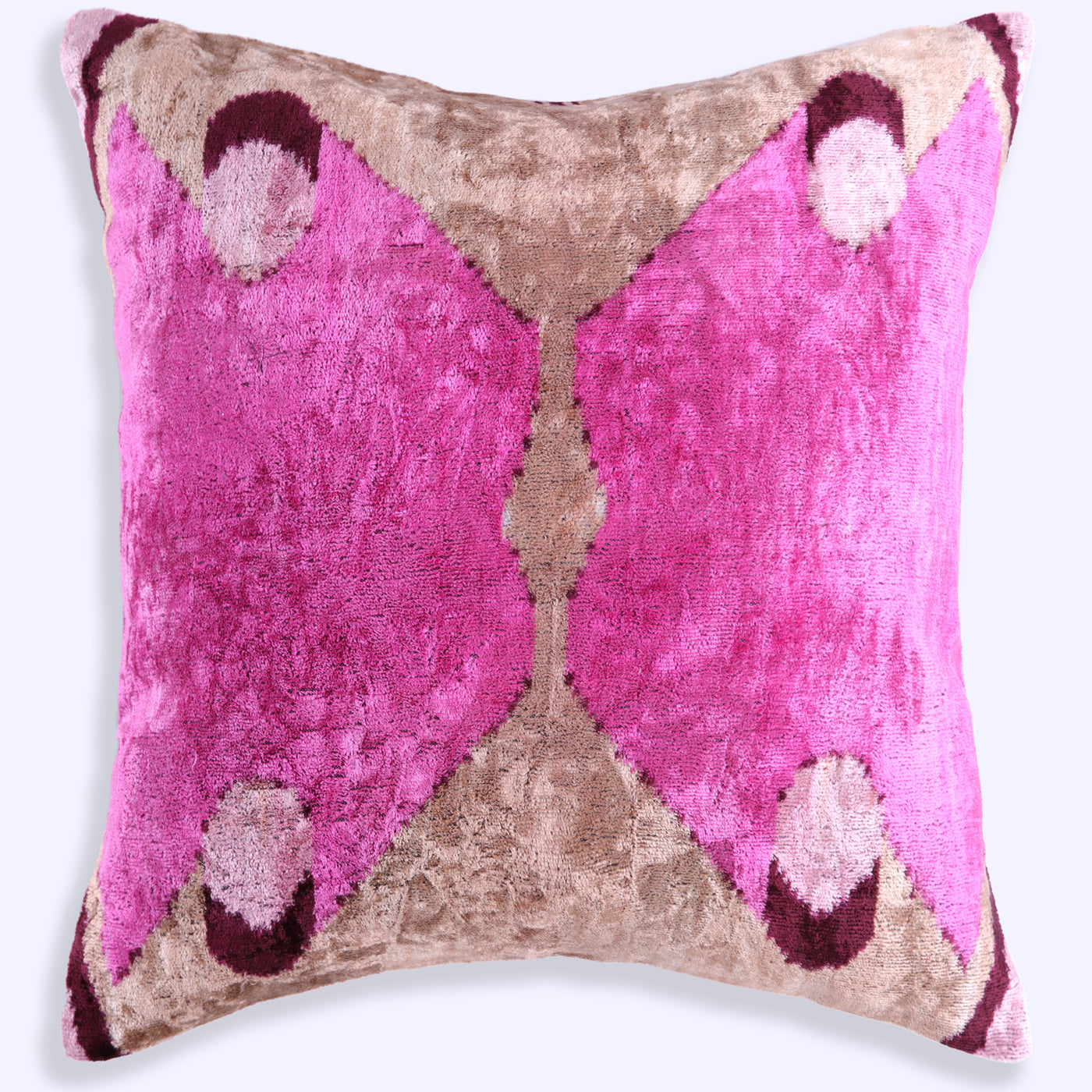 Canvello 手工奢華粉色抱枕 - 16x24