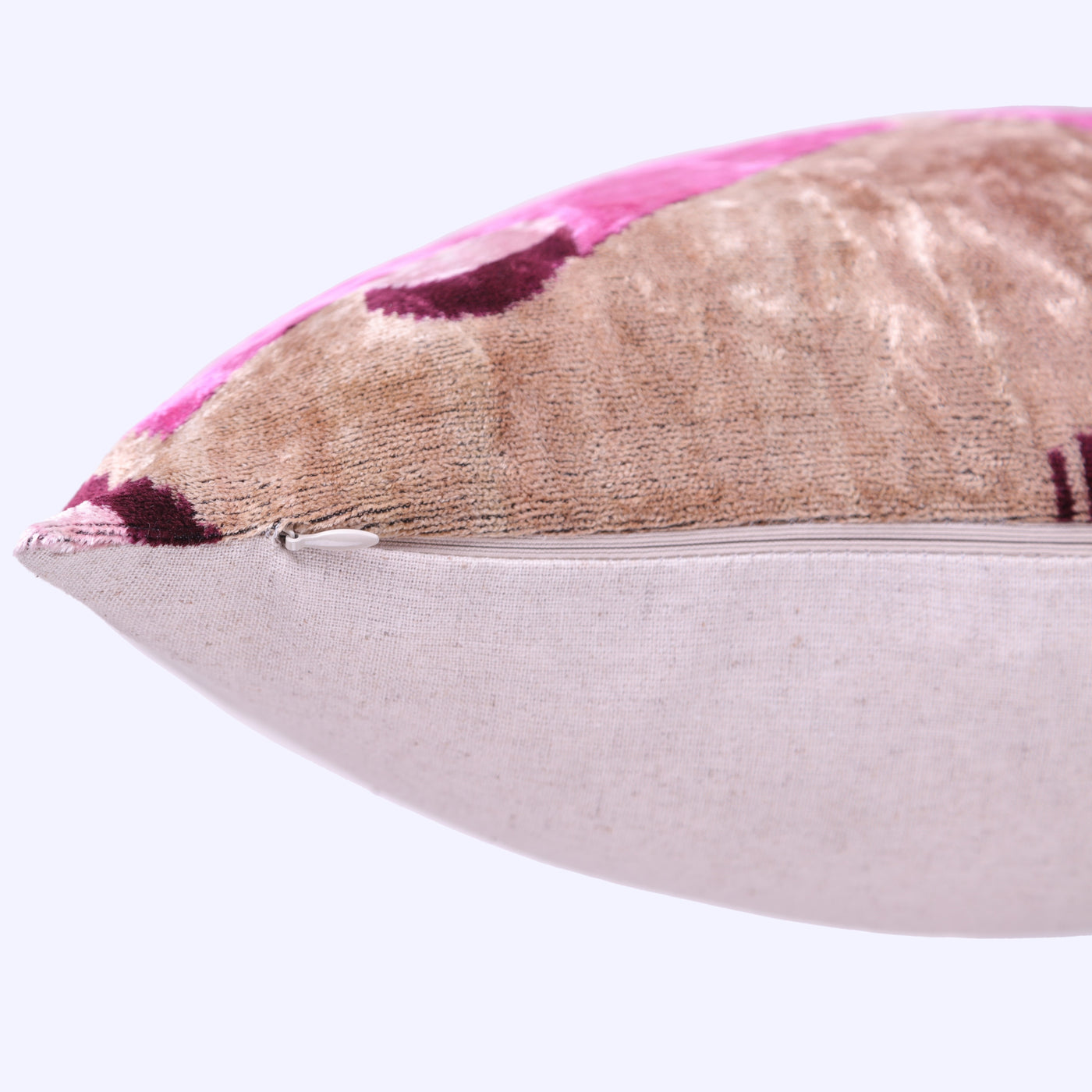 Canvello 手工奢華粉色抱枕 - 16x24