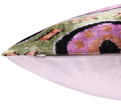 Canvello 手工奢華粉色抱枕 - 16x24