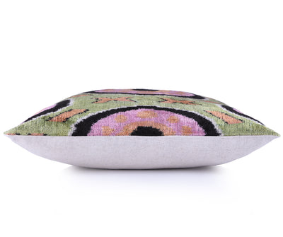 Canvello 手工奢華粉色抱枕 - 16x24