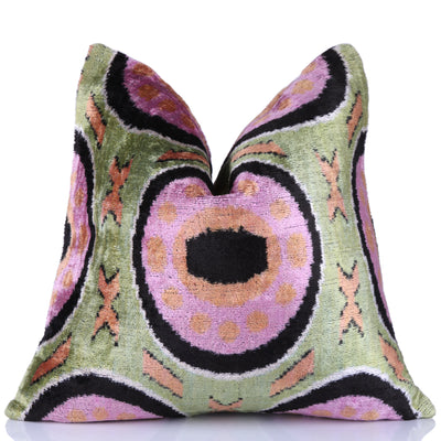 Canvello 手工奢華粉色抱枕 - 16x24