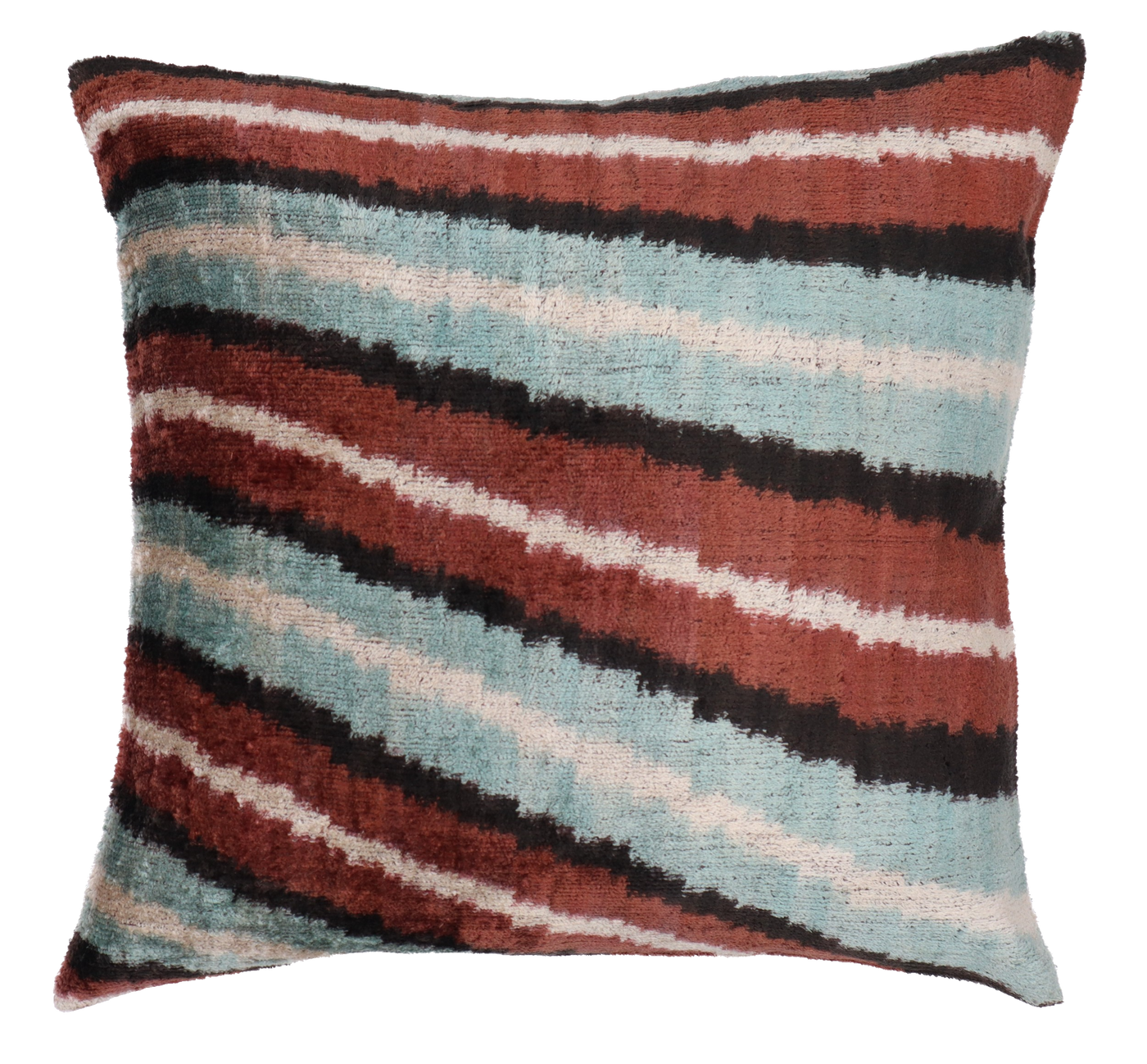 Canvello Luxury Decorative Brown Gray Throw Pillows | 16 x 16 in (40 x 40 cm)