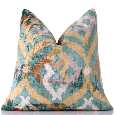 Canvello 手工奢華粉色抱枕 - 16x24