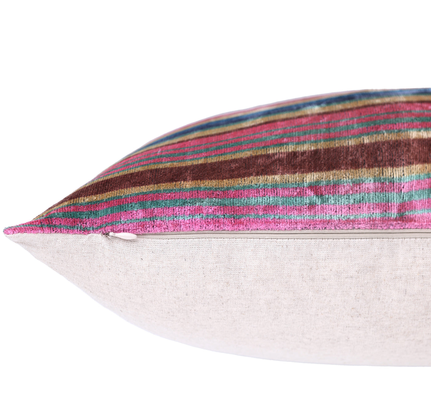 Canvello 手工奢華粉色抱枕 - 16x24