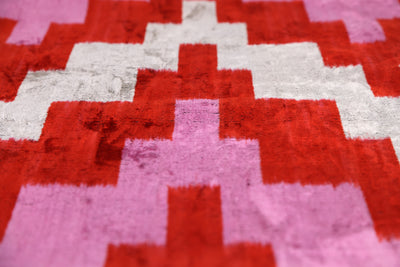 Canvello 手工奢華粉色抱枕 - 16x24