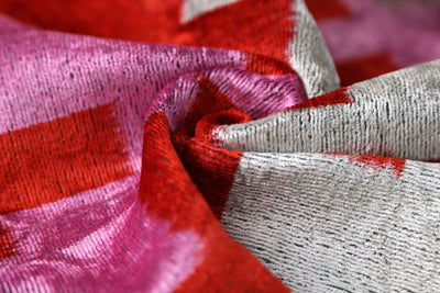 Canvello 手工奢華粉色抱枕 - 16x24