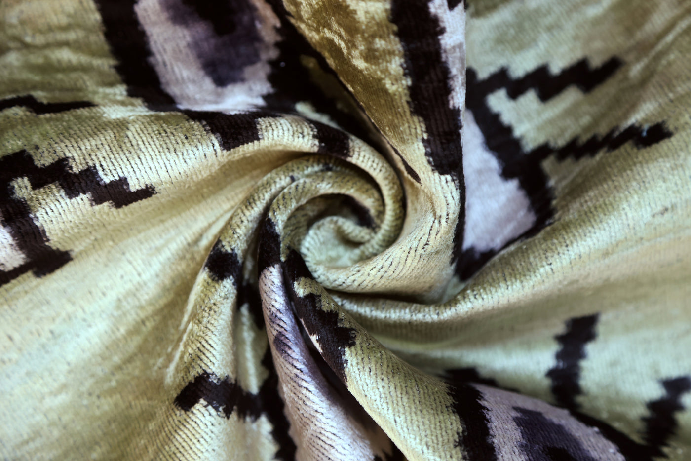 Surreal Eye Pattern Velvet Pillow – Handmade 16x24 Lumbar