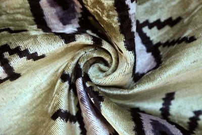 Surreal Eye Pattern Velvet Pillow – Handmade 16x24 Lumbar