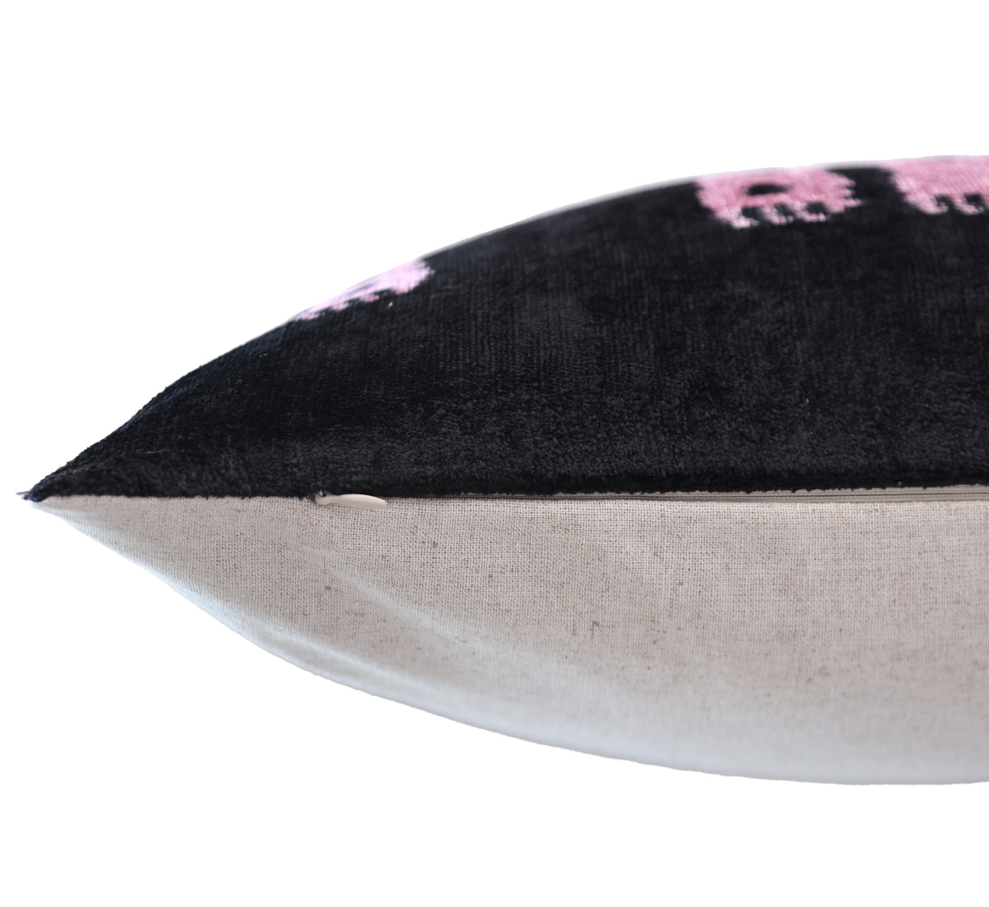 Best-Selling Pink Panther Velvet Pillow – Handmade 16x24 Lumbar