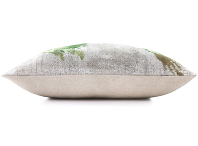 Luxury Dragon Silk Velvet Pillow 16x24 – Handmade Artisan Lumbar Cushion