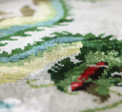 Luxury Dragon Silk Velvet Pillow 16x24 – Handmade Artisan Lumbar Cushion