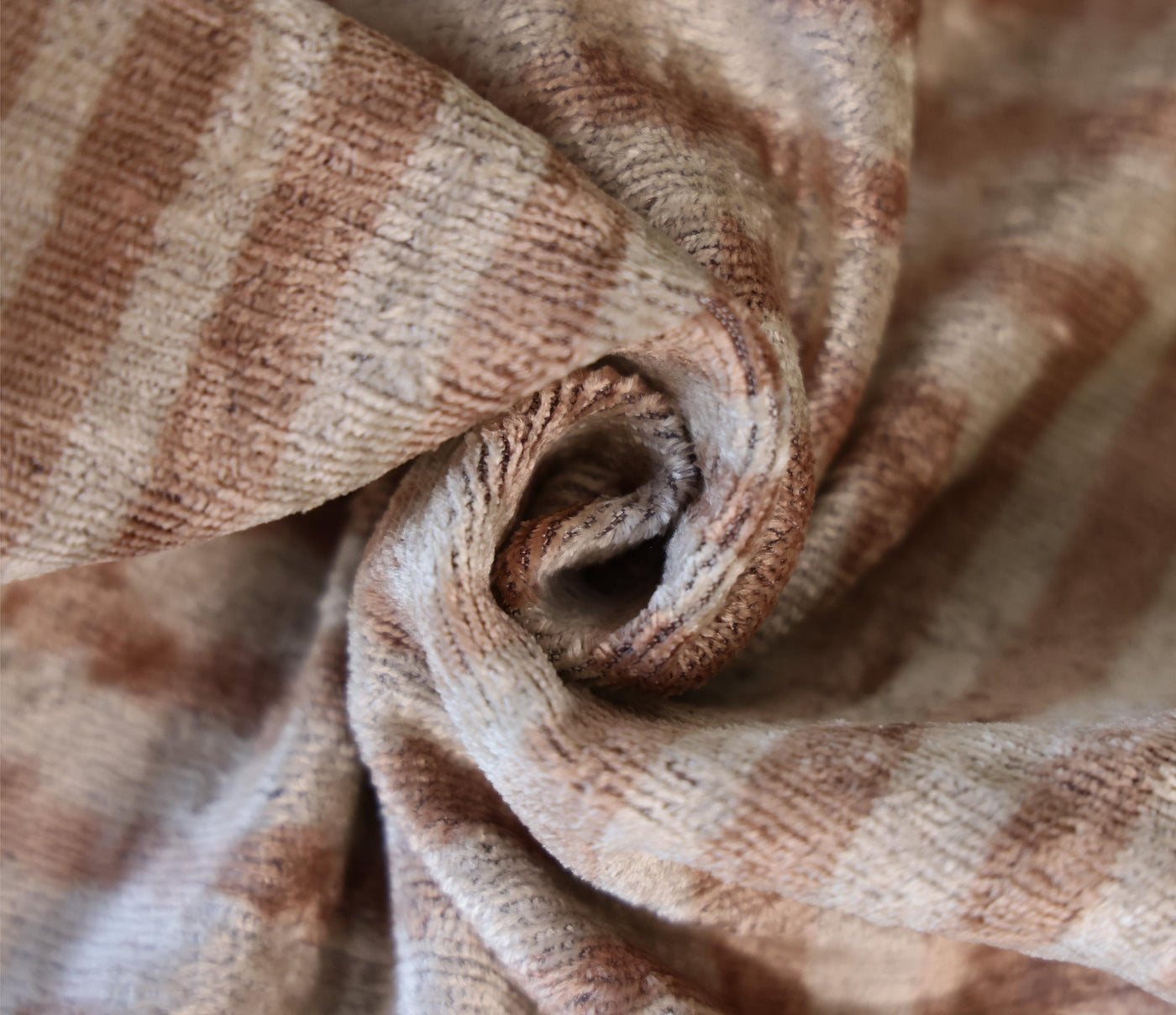 Beige Geometric Silk Velvet Pillow 16x24 Handmade Luxury Cushion