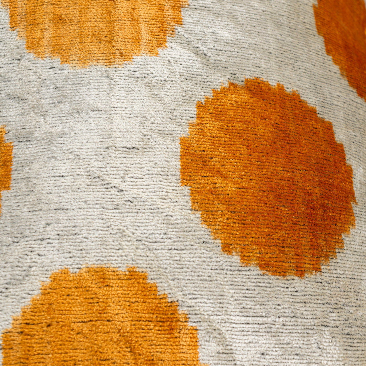 Handmade Velvet Pillow – Gold Mustard Polka Dot Pattern, 16x24"