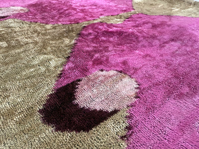 Canvello 手工奢華粉色抱枕 - 16x24