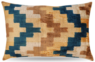 Earthtone Geometric Pillow | Handcrafted Earthtone Pillow | Canvello